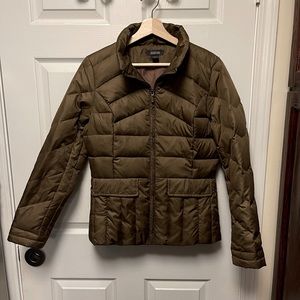 Brown/Gold Puffer jacket
